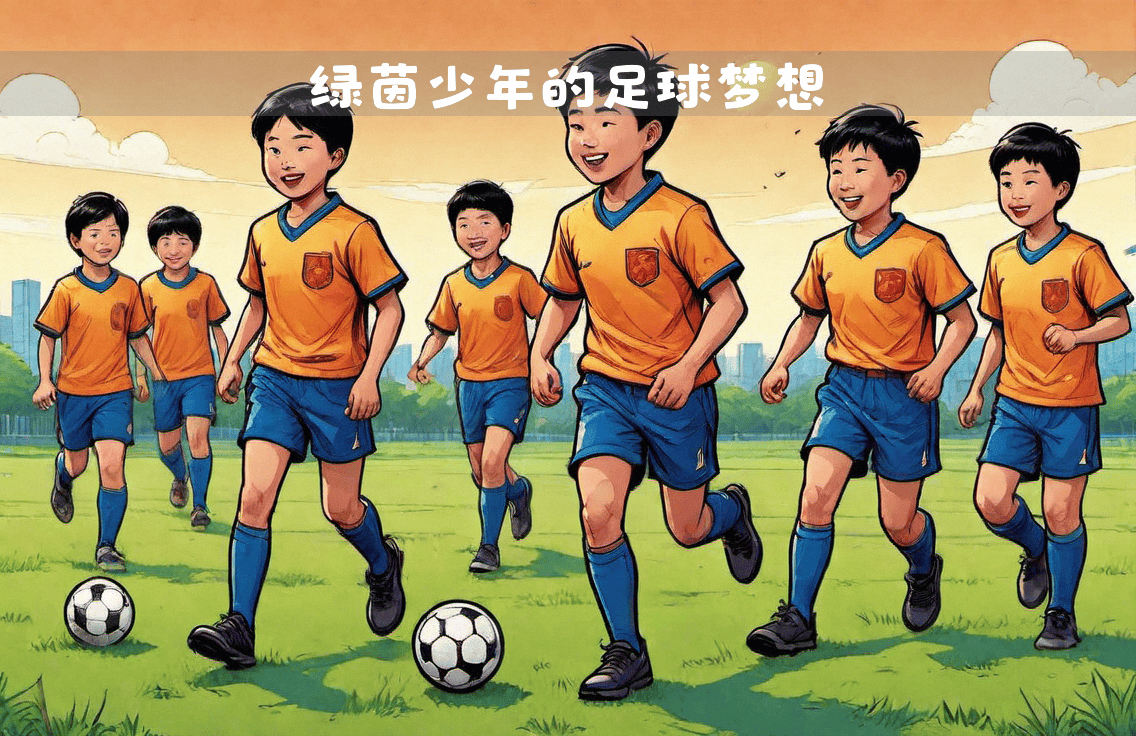 足球少年联赛，未来之星崭露头角